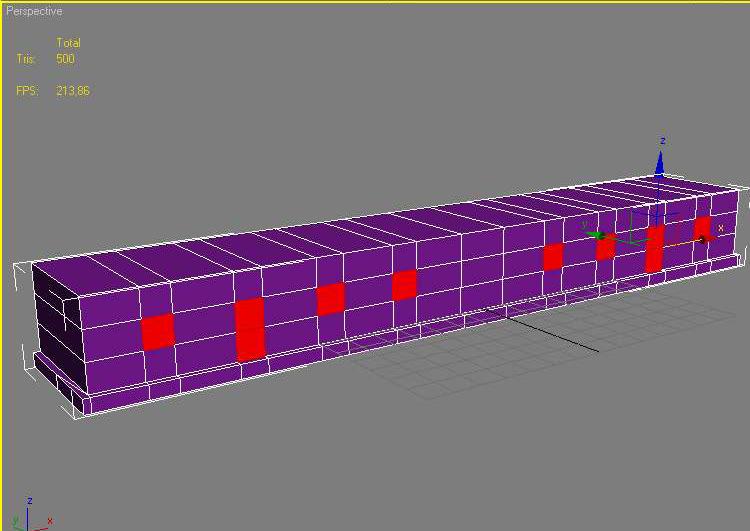 Vaihda Vertex -valinta Polygon -valinnaksi klikkaamalla punaista neliötä.