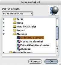 KO. - 12 jos valmistelee renderointia OpenGL-moottorin luomassa 3D-näkymässä ja tekee lopullisen renderoinnin LightWorksillä.