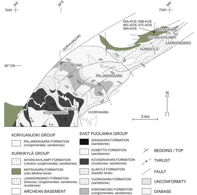 Early Paleoproterozoic rift volcanism related