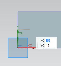 Boolean: Inferred. 18. New Sketch -> Valitse toinen äsken piirretyistä pinnoista. 19. Menu -> Instert -> Sketch Curve -> Circle.