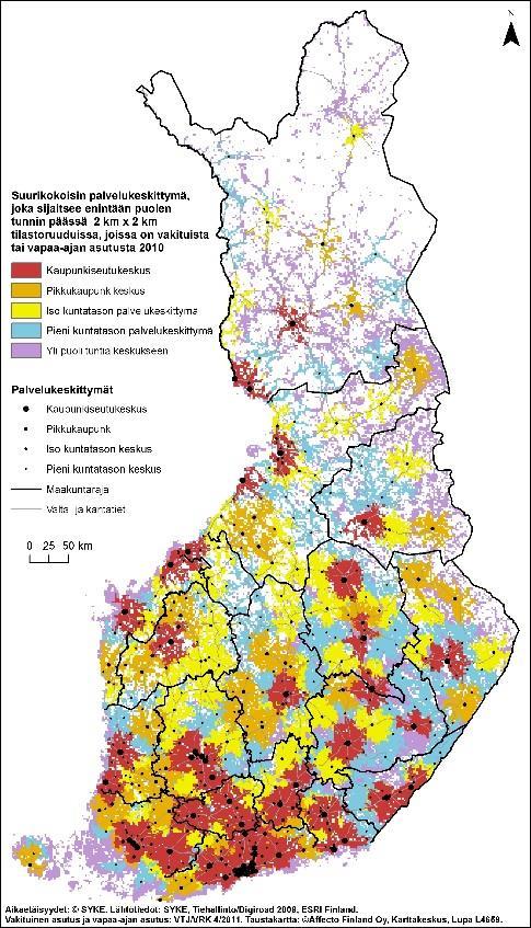 palvelukeskittymä,