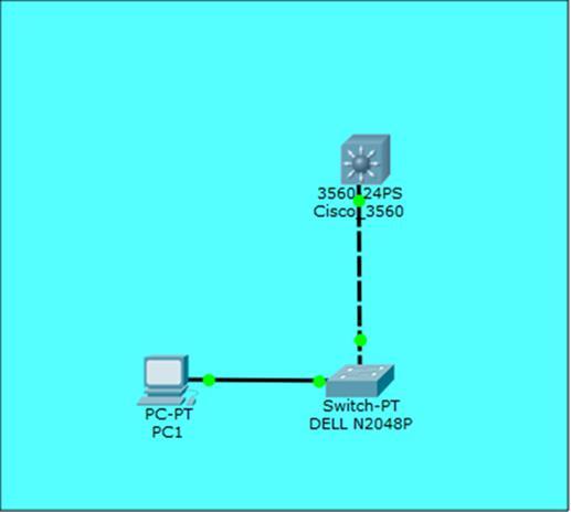 31 (41) DELL_N2048P(config-vlan100)#exit DELL_N2048P(config)#interface vlan 99 DELL_N2048P(config-if-vlan99)#ip address 10.1.99.2 255.255.255.0 DELL_N2048P(config-if-vlan99)#exit 8.