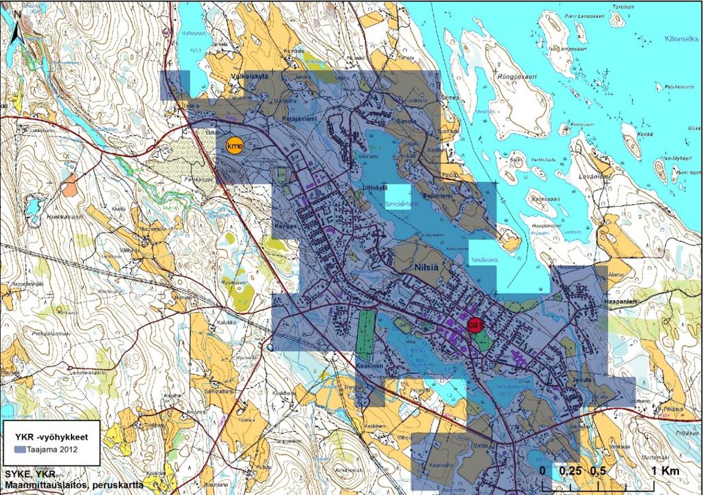 Alueelle osoitetaan 7 000 k-m2 uutta liiketilaa tilaa vaativan kaupan merkinnällä.