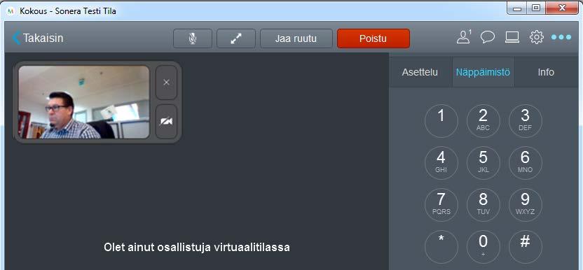 Puhelun aikana 3. 4. 5. 6. 8. 9. 10. 7. 8. Voit mykistää oman äänen napauttamalla mikrofonipainiketta.