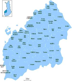 Viemärit 2020 -prosessi: materiaalit vuosilta 1997-2003 63 Kauhava, kp Kaustinen, kp Kokkola, Hopeakivenlahti Korsholms, Koivulahti Korsholms, Raippaluoto Korsnäs, kk Kortesjärvi, kk