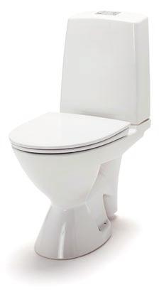 WC-ISTUIN 38212 + KOVA KANSI, helposti irroitettava ja pehmeästi sulkeutuva (91542) 425,- Wc-istuin