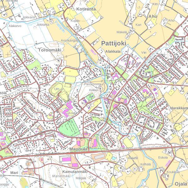 alueen nimi: pääas. Pattijoen kirkonmäki pääas. kylä/k.