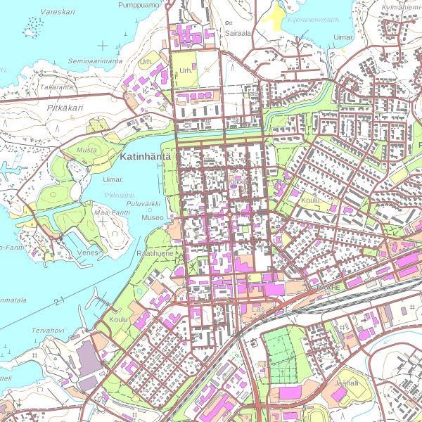alueen nimi: n Pekkatori ja ruutukaava alueen puutalokorttelit (RKY 2009) pääas. pääas. kylä/k.osa: 03.