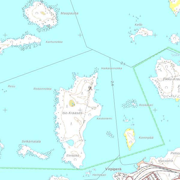 alueen nimi: Iso Kraaselin ja Taskun tunnusmajakat Iso Kraaseli (RKY 2009) pääas. pääas. kylä/k.