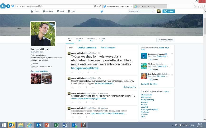 Kiitos! Tykkää meistä Facebookissa ja seuraa meitä Twitterissä facebook.