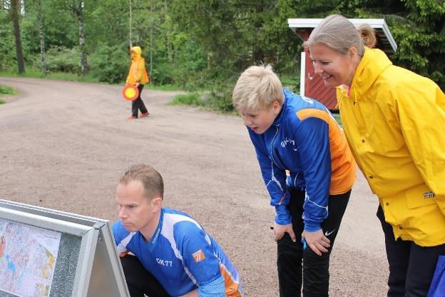 Joukkuekilpailun tilanne 3 tapahtuman