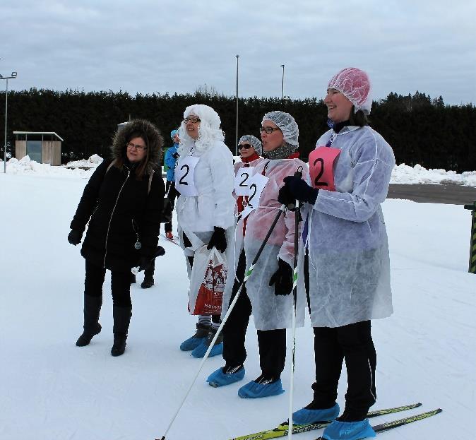 HIIHTO TEAN hiihdot järjestettiin Leppävaarassa 2.3.
