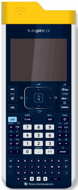 Huomaa: TI-Nspire CX -kämmenlaite voidaan ladata langattoman sovittimen ollessa kiinnitettynä siihen.