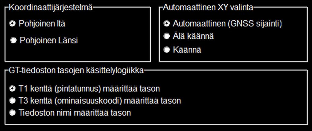 336100 = Valaisinpylväät, 332300 = Kaapelikaivot jne. Pintatunnusten selväkielinen nimi määritetään kooditiedostossa *.