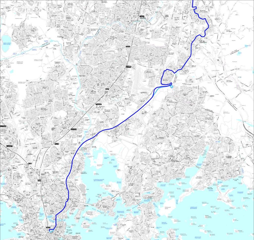 Liite 1-49 Linja 717N Rautatientori Lahdenväylä Jakomäki Hakunila Kuninkaanmäki Pohjakartat: Karttakeskus, lupa L4322 Ma-su n. klo 23.30 Pe-la / la-su yöt n. klo 1.30 Linja 717N 1.30 4.