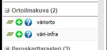 väri-infraruudut, joita tarvitset kartassasi (klikkaa ruutuja) ja ruudut muuttuvat violeteiksi sekä ilmestyvät oikeaan pystypalkkiin (M5114F