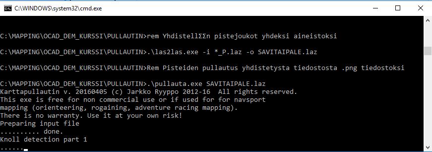 KARTTAPULLAUTIN KÄYTÄNNÖSSÄ KARTTAPULLAUTIN käynnistyy nyt Exceliin annetuilla