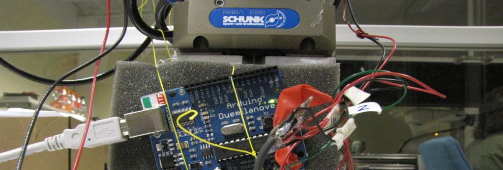 5.5 Arduinon ja testeri Arduino-mikrokontrolleriin kytkettiin virta- ja maajohto sekä kiihtyvyysanturilta tuleva z-akseli (kuva 15).