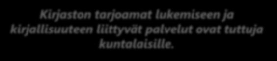 lukemiseen ja