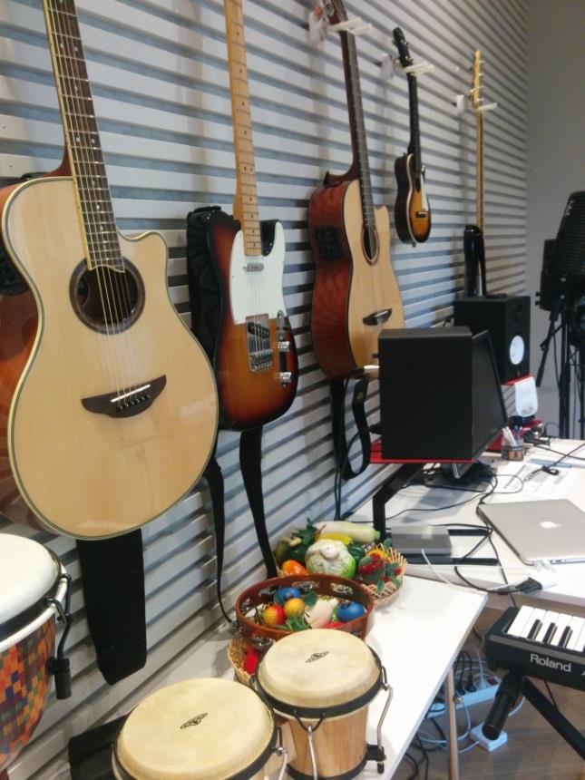 Kirjaston tarjoamat musiikkipalvelut