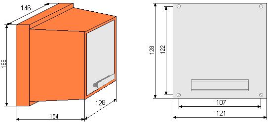 Leveys 146 mm Upotussyvyys = 164