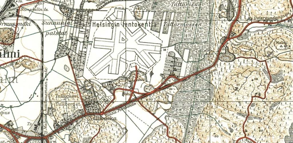karttaa 1945.