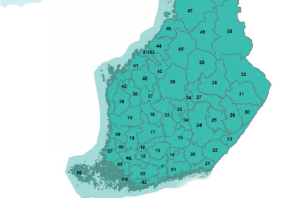 M (per ryhmä 3-11 M, keskimäärin 5 M ) Kattaa kaikki