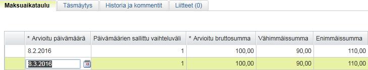 Naksauta vasemmanpuoleisen tyhjän sarakkeen kohdalla ensimmäistä poistettavaa riviä ja Shift-painike alhaalla pitäen viimeistä poistettavaa riviä ii.