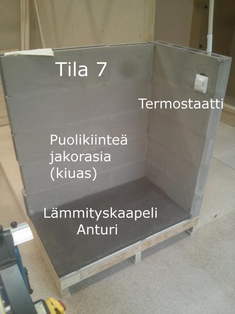 30 Kuva 10. Tila 7 Tilassa on suoritettava seuraavat mittaukset: Aistinvarainen tarkastus.