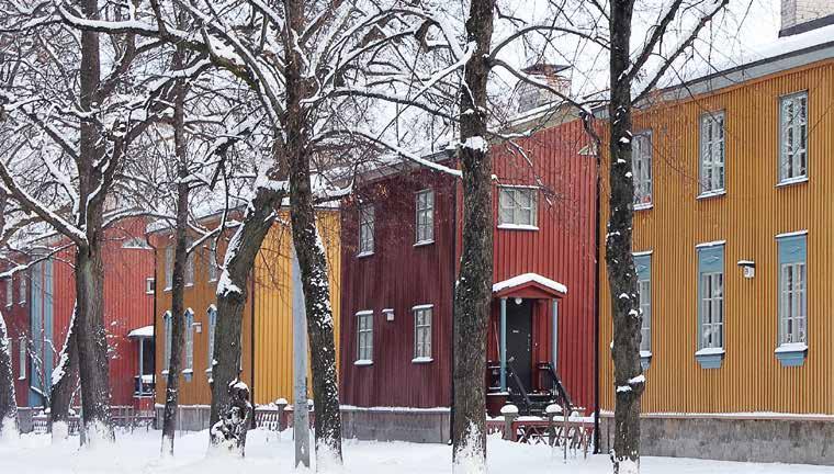 VÄRIHISTORIAN HAVINAA Punamulta tuo suomalaisen ulkomaalauksen alku ja juuri kehittyi Ruotsissa ja levisi sieltä monien muiden kulttuurivaikutusten tavoin Suomeen.