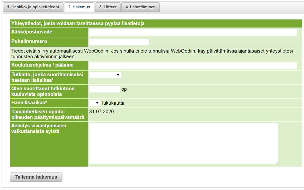 OSAT Opiskelijan ohje 9 Tutkinnon suorittaneet toimittavat tutkintotodistuksen (pdf-kopio alkuperäisestä) ja vähintään tutkinnon nimen englanniksi (nimi näkyy esim. Diploma Supplementista).