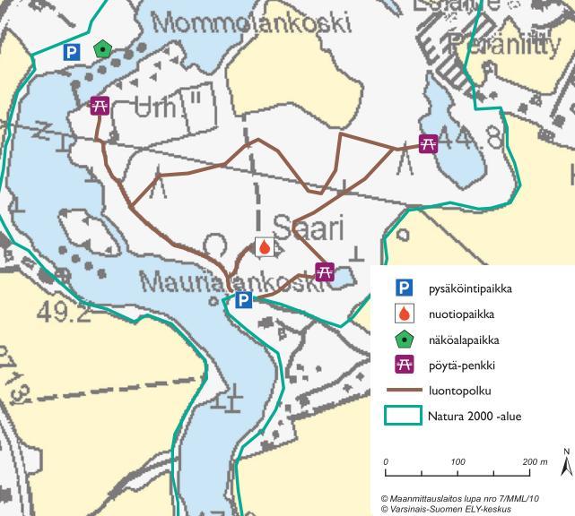 9 (24) Virkistys Suunnittelualue sijaitsee retkeily- ja luontomatkailuvyöhykkeellä.