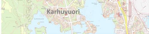 selvitys 1 kartassa). Energiantuotantoon liittyneet kohteet: 1. Ristinkallion alue - lämpöverkko 2.