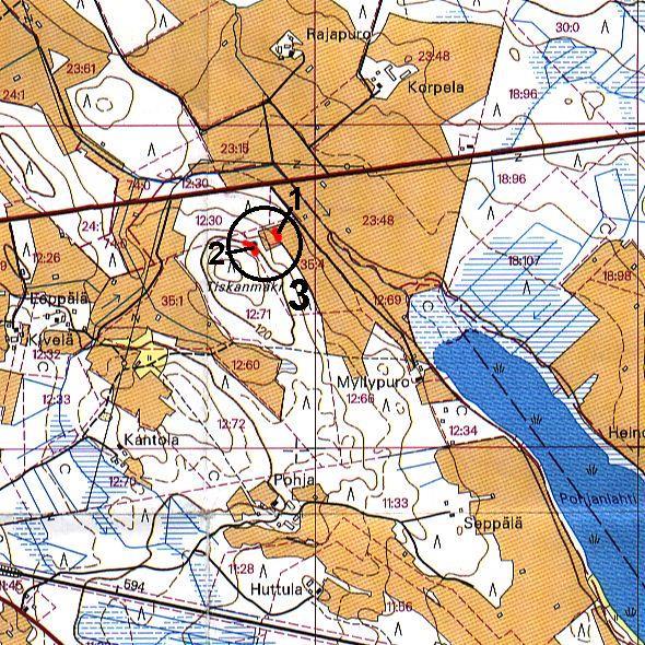 6 KIURUVESI 3 /2 MYLLYPURO YLÄ Mj-tunnus: 263-01-0003 Ajoitus: vanhempi kivikausi Laji: asuinpaikka Kartta: Löydöt: Sijainti: Kuvaus: 3323 06 Osmanki x: 7063 62, y: 3471 80, z: 120 +-1 m Jussila T