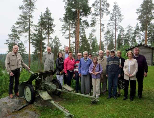 Kesäretken päätarkoitus oli tarkastaa Tahkovuorella Ruutiukkojen perustajan Eero Kivelän pojanpojan Kalle Kivelän hallussa oleva Ruutiukkojen