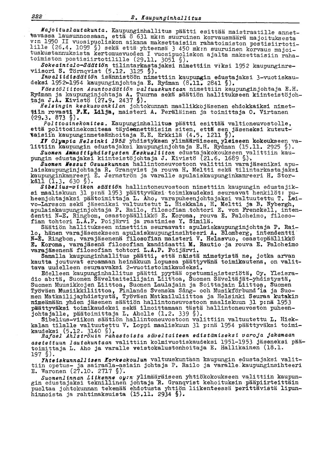 222 2 0 Kaupunginhanitus Majoituslautakunta.