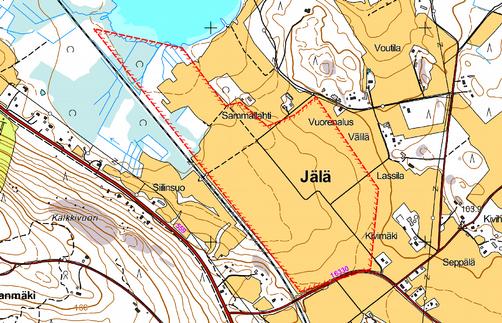 12 6.5 Jälän pellot, Siilinjärvi (540147) Pinta-ala: 66 ha Alue rajautuu Kasurila-Jälä-Jännevirran FINIBA-alueeseen, joka MAALI-kohteen kohdalla on heinikkoista matalaa ja harvaa pajupensaikkoa.