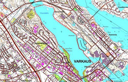 22 6.15 Huruslahti, Varkaus (540138) Pinta-ala: 153 ha Huruslahden vesialue sijaitsee Siitinselän yläpuolella aivan Varkauden keskustaajaman itäpuolella.