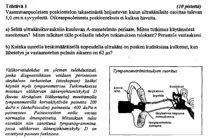 Lääketiede Esimerkki