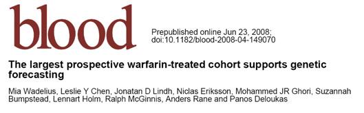 Clin Pharmacol Ther 2010;87:727-34. doi:10.1038/clpt.2010.37 CYP2C9-genotyypin vaikutus vuotoriskiin CYP2C9*3-kantajat Vastaava tulos meta-analyysissa: Sanderson et al. Genet Med 2005; 7: 97-104.