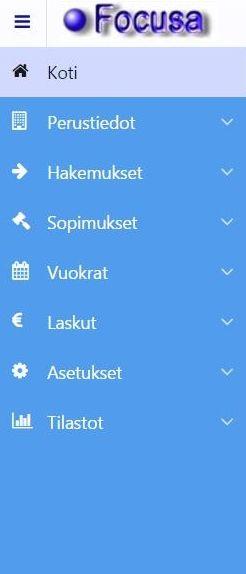 lähetettävät laskut. Vuokrausohjelmistossa on myös valmius vastaavien laskujen tulostamiseen. 6.