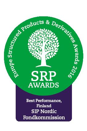 Suomessa ja Ruotsissa. SIP Nordic Oy on SIP Nordic Fondkommission AB:n sidonnaisasiamies Suomessa. SIP Nordic won the Europe Structured Products Award for Best in Product Performance Finland in 2016.