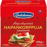 Hapankorppuja 740 g 10 pkt M, L, S, K, SJ, LS, RK PITKÄÄN