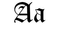 10 KUVA 6. Fraktuura kirjasin tyyppi. Fontti Old English Text. Kalligrafiset kirjasintyypit ovat niin sanotusti käsi tehtyä kaunokirjoitusta (KUVA 7). KUVA 7. Kalligrafinen kirjasintyyppi.