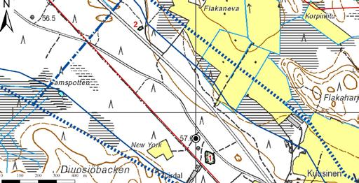 Viiperoosi A:n ja Viiperoosin B:n pohjavesialueilta (kuvat 183-184) kartoitettiin yhteensä viisi soranottoaluetta, joista osalle on muodostunut