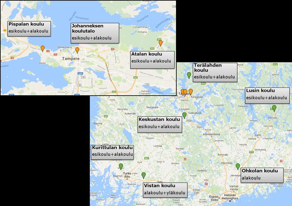 77 6. TOIMIVIEN LIIKENNERATKAISUJEN SOVEL- TAMINEN CASE-KOULUIHIN 6.