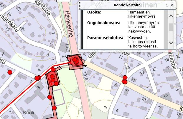 78 neistot ja -menetelmät. Liikenneratkaisujen suunnittelussa hyödynnettiin case-koulujen koulumatkakyselyn tuloksista erityisesti tietoa koulumatkojen kulkutapajakaumasta (Liite C).