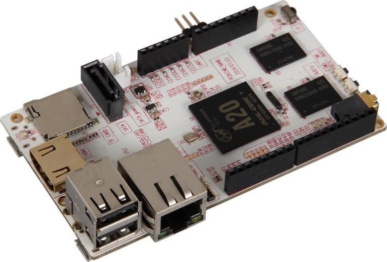 Liite 4 (5) LinSprite pcduino 3 Nano on tehokas ja edullinen mikrotietokone. Tuettuja käyttöjärjestelmiä ovat Ubuntu, sekä Android.