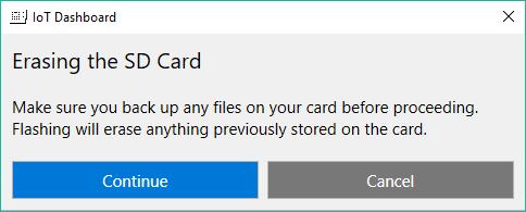 Liite 5 (6) Kuva 9. Windows 10 IoT Coren lataaminen alkaa. Download and install painikkeen jälkeen, ohjelma lataa käyttöjärjestelmän tietokoneellesi kuvan 26. osoittamalla tavalla. Kuva 10.