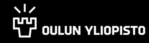 OUL UN Y LIOPISTON T UT KIJAKOUL U Tohtorin tutkinnon loppuvaihe TOHTORIN TUTKINNON LOPPUVAIHE